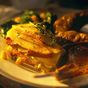 Idaho Potato and Root Vegetable Gratin